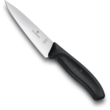 Swiss Army Brands 2022 Victorinox Kitchen Swiss Classic Chef'S 5In Straight Blade, 10.5In Width At Handle Black VIC-6.8003.12